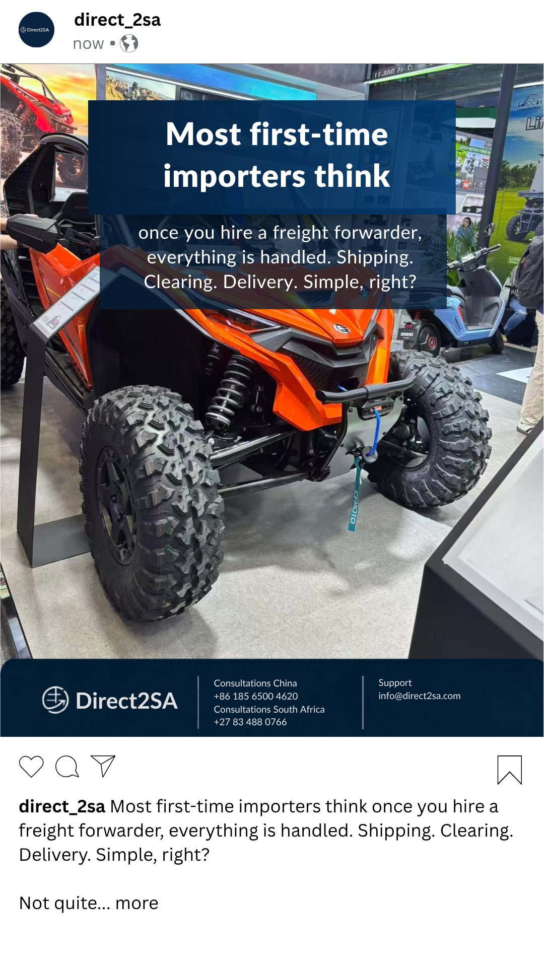 Direct2SA previous social media design 2