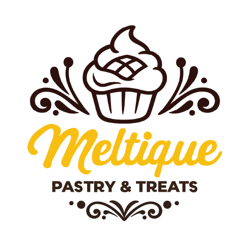Meltique Pastry & Treats Logo Redraw